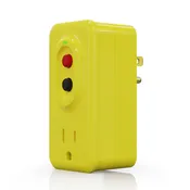 15 AMP Manual Reset GFCI adapter outlet