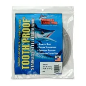 American Fishing Wire Tooth Proof Stainless Steel Single Strand Leader Line