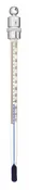 Ever-Safe BM2015PBLS Liquid-in-Glass Pocket Thermometer, -15 to 150°C, 150 mm, Full Immersion, NIST Traceable