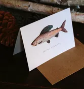 Arctic Grayling Greeting Card