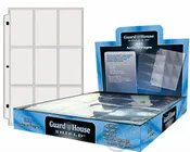 100 Guardhouse 9 Pocket Trading Cards, Sport Cards Archival Pages