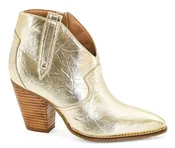 Bar Hoppin’ Bootie – Gold Wrinkle