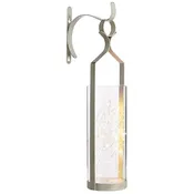 Decorative Wall Sconce With Fairy Lights - Black, Rustic Copper, or White