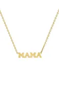 14K Itty Bitty Tiny "Mama" Necklace