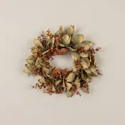 12" Eucalyptus & Laurel Candle Ring
