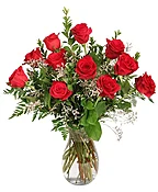 BURNING RED ROSES