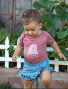 Big Bear Lake Onesie - Mauve