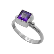 1 Stone Amethyst Ring GZ NW 5987