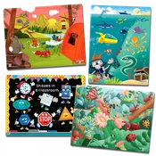 4-Pack Puzzles Shapes