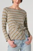 GRY/YEL TWST STRIPE