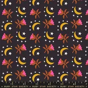 Catnap - Retro Floral Vintage - Black