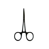 Angler's Forceps - 5" Black Curved