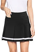 Black Be An Athlete Pleated Skort