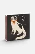 Archivist Black Spotted Kitten Square Matches