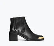 AMELIE SQUARE TOE ANKLE BOOT