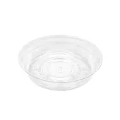 EarthBox Junior Clear 4" Vinyl Water Overflow Saucer
