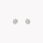 Antique Cushion Diamond Studs