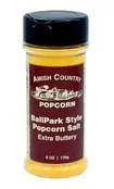 Amish Country Ballpark Butter Salt Popcorn Salt - 6 oz Bottle