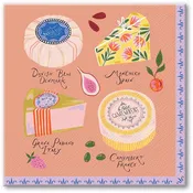 Sip & Savor Cheese Beverage Napkins