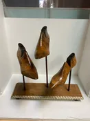 Antique wood shoe form shoemaker sculpture — Summer Porch Vintage Living Sacramento