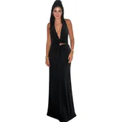 After Dark Halo Cutout Maxi Dress