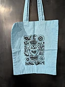 Flower Pot Print Tote — Feats of Clay
