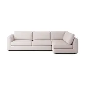 Cello 2-Piece Sectional Sofa With Full Arm Chaise