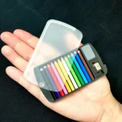 12 Mini Pencils in Card