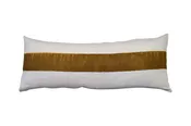 18th Century Gold Threaded Ribbon Pillow — St Romain Interiors