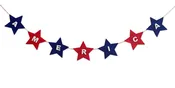 4th of July Felt Garland Star Kit