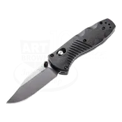 Benchmade Mini-Barrage® Black Valox® Assist Drop Point