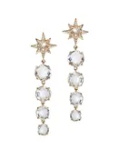 Aztec Graduated Starburst Earrings