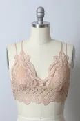 Katy Padded Crochet Bralette