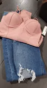 Fitted Bodysuit Mauve Large