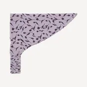 bandana headband | purple tulip | organic cotton interlock