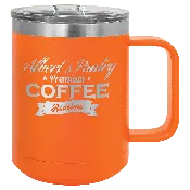 15 oz. Stainless Steel Vacuum Insulated Mug with Slider Lid