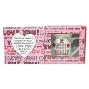 I Love You Greeting Card Mug