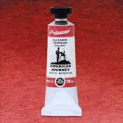 American Journey Artists' Watercolor - Alizarin Crimson (Quinacridone), 15 ml, (PV19)