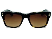 HOORSENBUHS MODEL V | BLACK /TORTOISE SQUARE SUNGLASSES