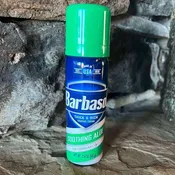 Barbasol Soothing Aloe Shaving Cream – 2.4oz – Travel Size