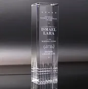 8.5" Tip Of The Spear Crystal Tower