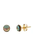 5mm Abalone Stud Earrings