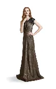 Asymmetrical Draped Gown