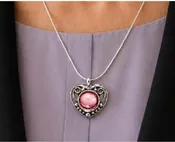 Solid Sterling Silver Heart w/ SS chain