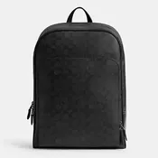 Coach Gotham Backpack in Signature - Charcoal