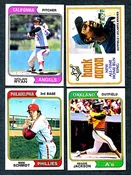 1974 Topps Baseball Complete Set EX (660) (26-038)