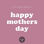 mother's day gift card — A Little Photo Studio design and print services