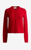 Cardigan In Wool Cashmere Knit