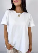 Cozy Theory Pima Tee | White