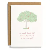 Apple Doesn't Fall Far Mother & Father's Day Card